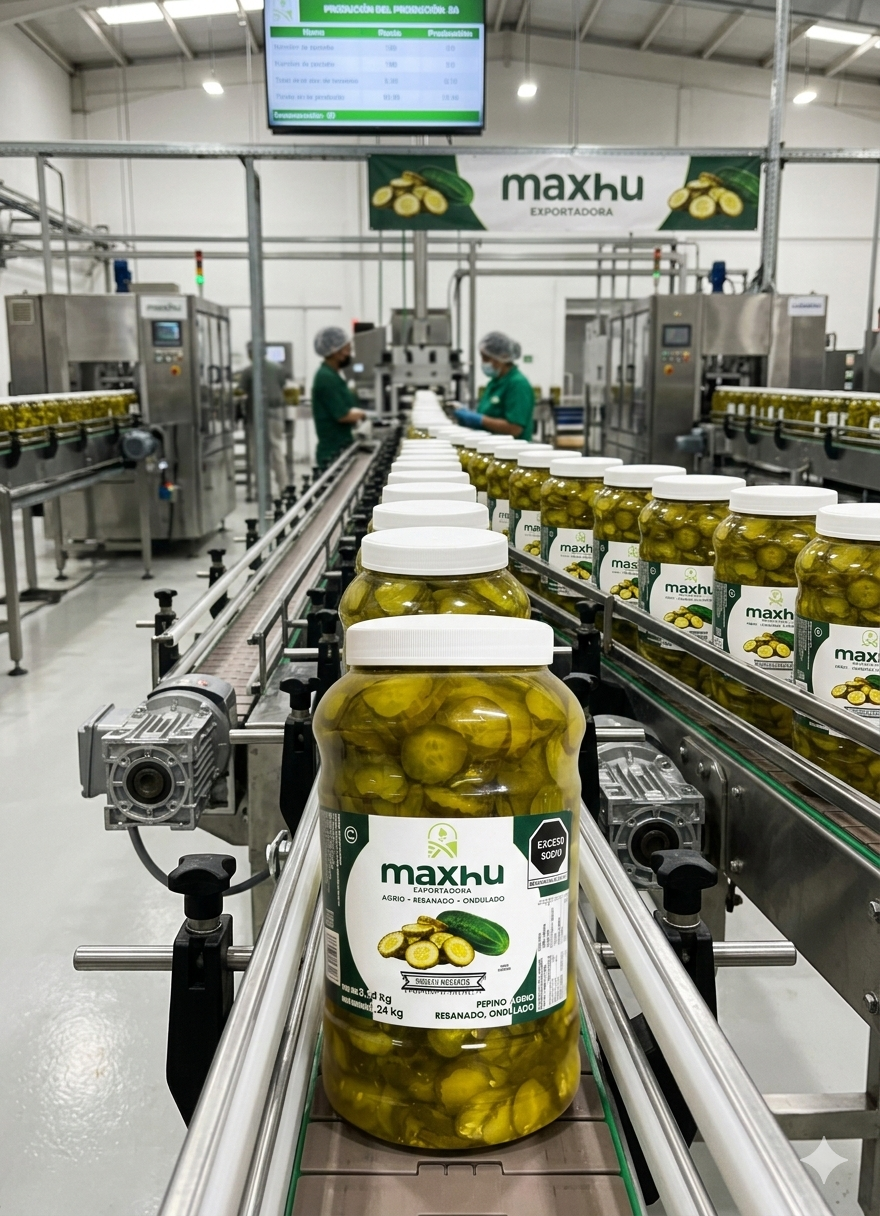 Línea de producción Maxhu Exportadora